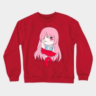 cute girl Crewneck Sweatshirt